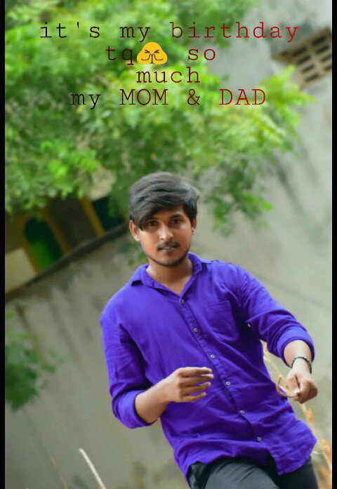 saikuma32029261's tweet photo. It's my birthday tq so much
#mom_&_dad
Urs Biggest gift in #my_life
Tq so much #i_love_uuu😘😘 https://t.co/xAq9nht6z8