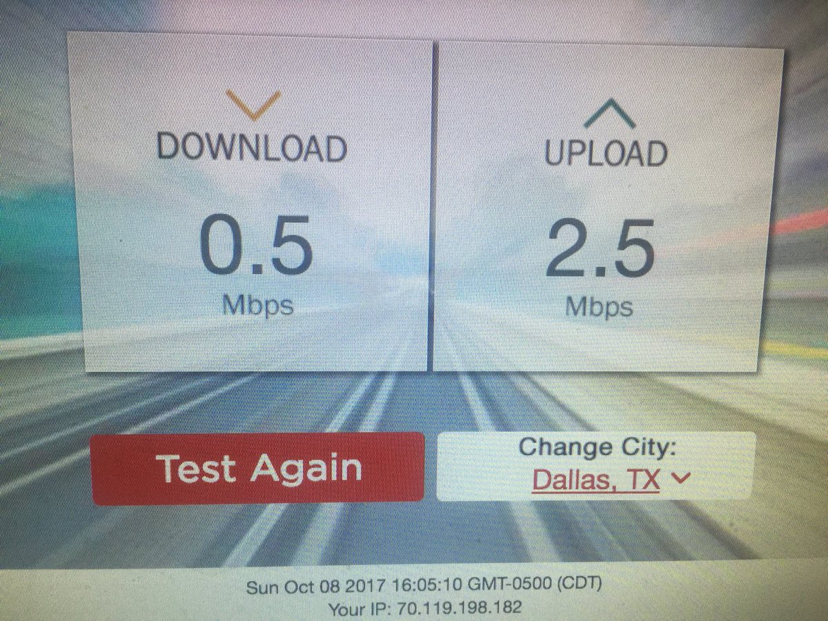 JasonCole's tweet image. Hey @ask_soectrum your 100mbs service sucks.  #Spectum @GetSpectrum