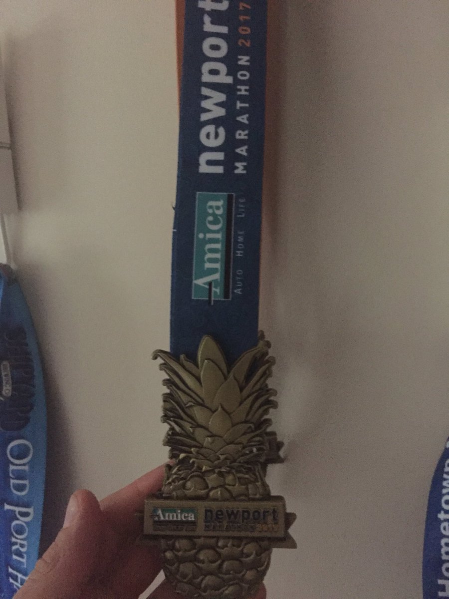 jesseconant's tweet image. Completed #first #marathon today! Thanks #newport for a great experience #BUCKETLIST item checked off, now just need a #nap