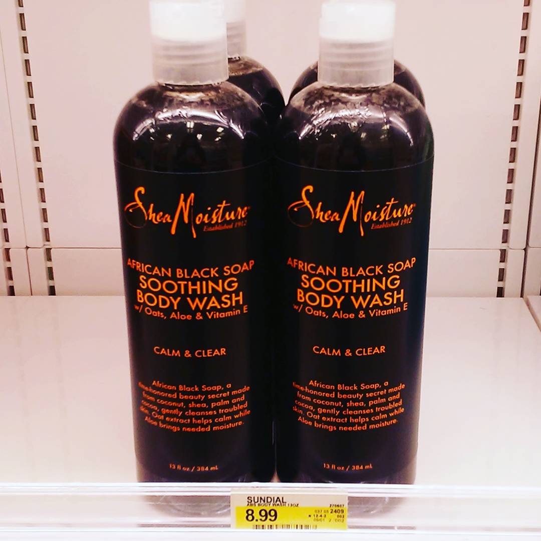 Hey_itsHeidi's tweet photo. Product of the day! This @SheaMoisture African Black has been a miracle worker! My skin has never been more thankful ❤ #itdoesnthurtanymore https://t.co/zlWmjiyX9y