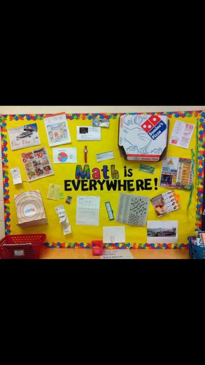 dee_tokulluoglu's tweet photo. Saw this and just had to share. What a great way of displaying how maths is used in our everyday lives #ACUEdu_p https://t.co/jpjASWvP9a