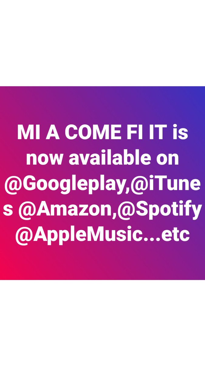 trimmaofficial's tweet photo. Go get ur copynow, its available in all digital stores 'l"MI AH COME FI IT" by trimma @VPALMusic @vpaldancehall #miahcomefiit #eeeeeyeah #RT https://t.co/QqakvLSb6L