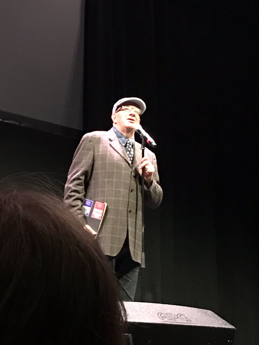 JoAungierMYC's tweet photo. If you get the chance go and see Simon Day, great night out and much better than Ray Mears! @simonday24 #welovethotch #Brian Pern #beesong https://t.co/o5DmrghImv