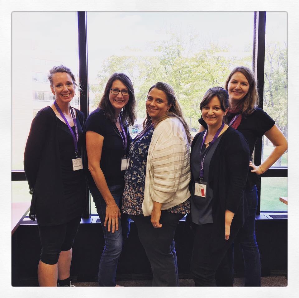 beemer_c's tweet photo. UNH at #femrhet2017 L to R: Molly Campbell, (me), Danielle Lavendier, Meaghan Dittrich, Lauren Short. I’m so proud of them &amp; our Coalition! https://t.co/HbyGejPqFg