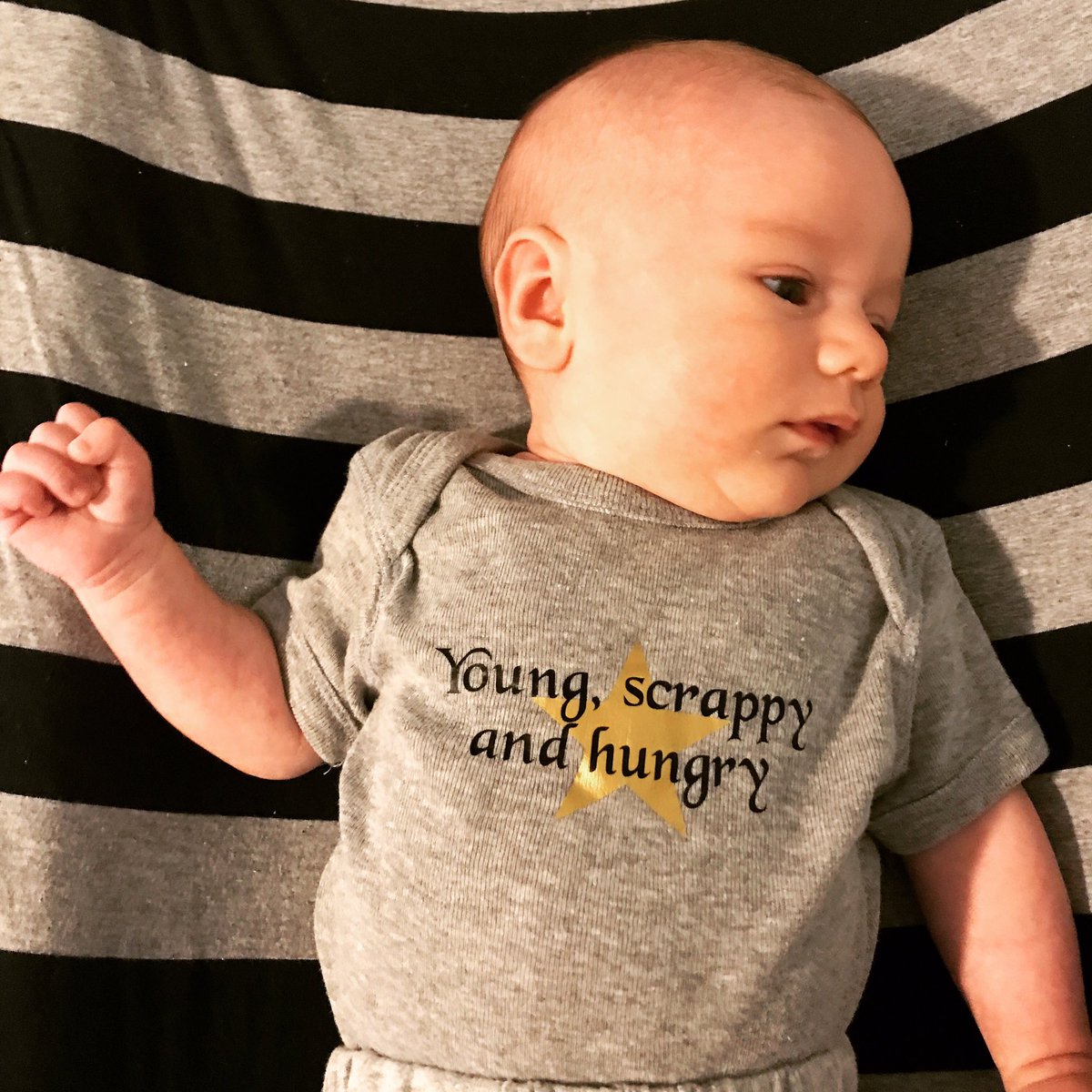 MrNooneMHS's tweet photo. Oh, Michael you outshine the morning sun. #truthinadvertising #hamiltots #nerdparents https://t.co/PonB5YDgaV