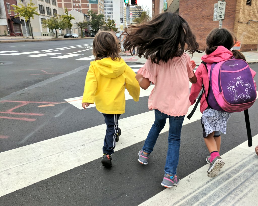 YashYanthi's tweet photo. Oh you know... Just running around @visitphilly with kids spotting the #streetart #MurphysDoPhilly #teampixel https://t.co/jrX4bIropw