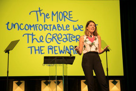 TML_Texas's tweet photo. An inspiring close to #TMLAC2017 with @michelle_poler encouraging bravery and courage in our lives and service. https://t.co/6CLAQzJw0r