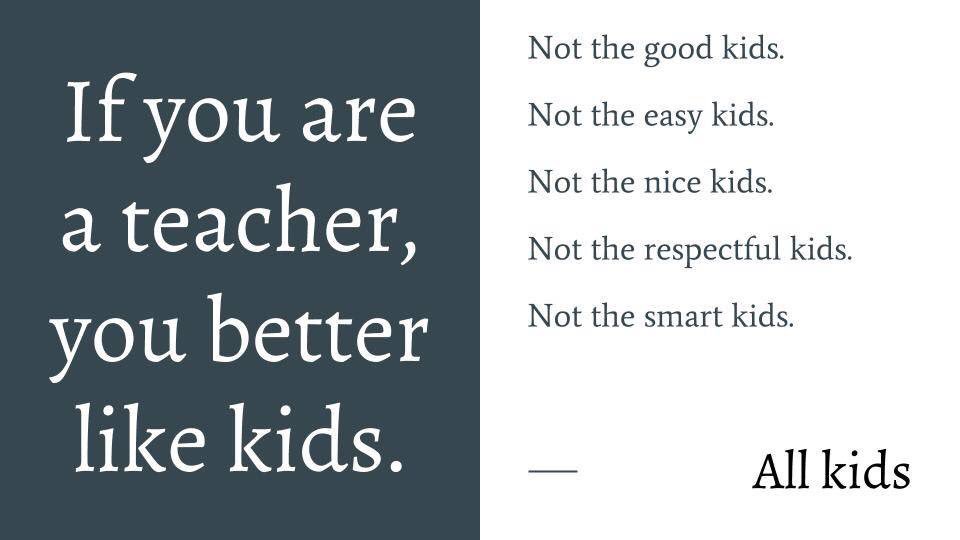Isn’t this the truth!
#AllKids #JoyfulLeaders