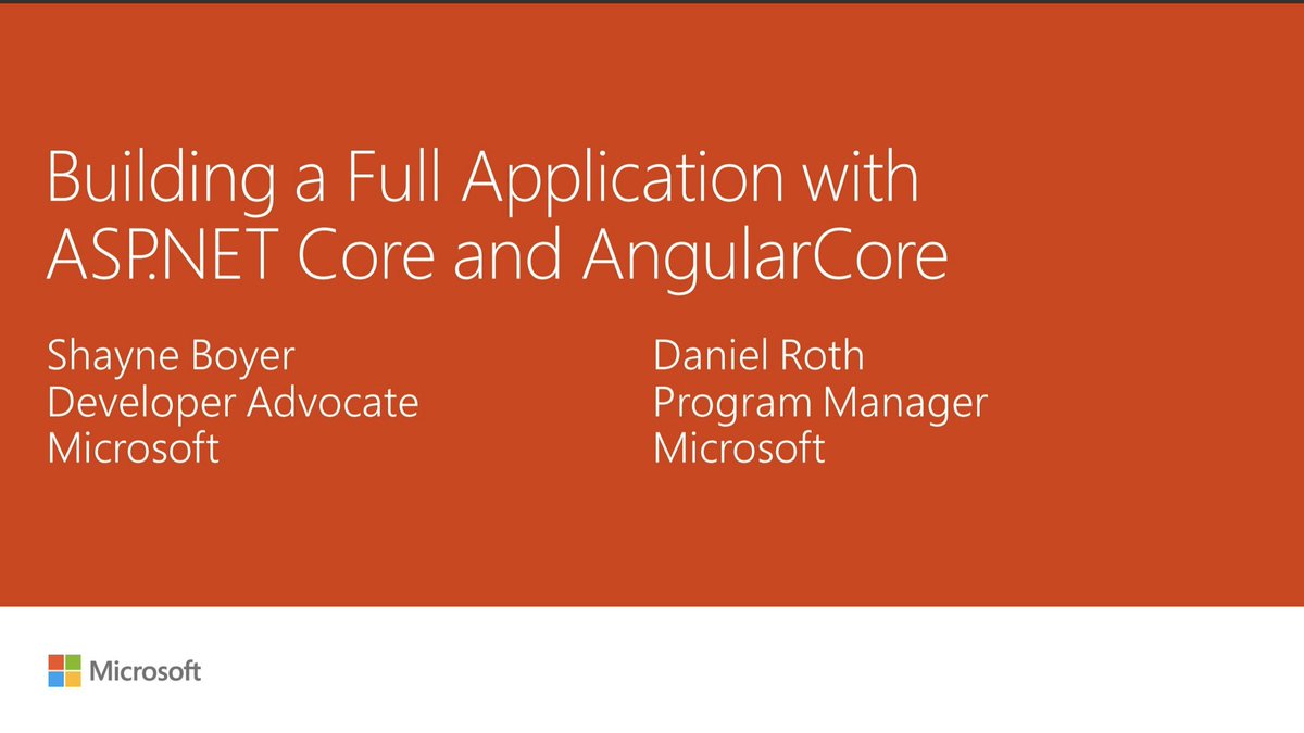 spboyer's tweet photo. @danroth27 not so good at finding pics of me. Looking forward to tomorrow @AngularMix #updateprofilepic https://t.co/LeyVNjB7Fz