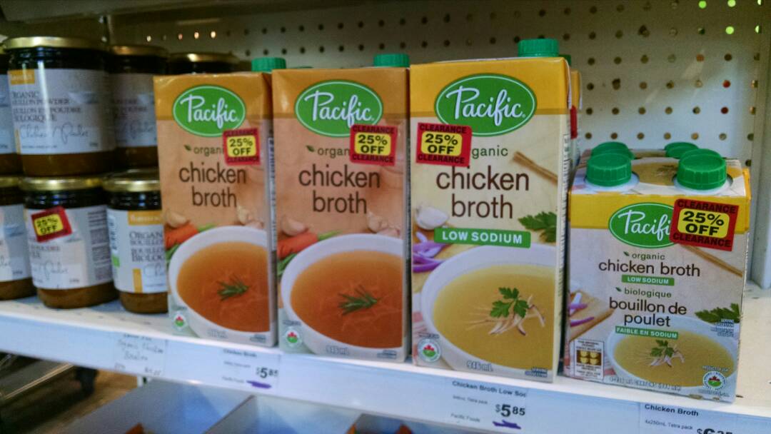 Fantastic deal on #Organic chicken broth and bouillon.

25% off THEN get a further 15% OFF! Today only