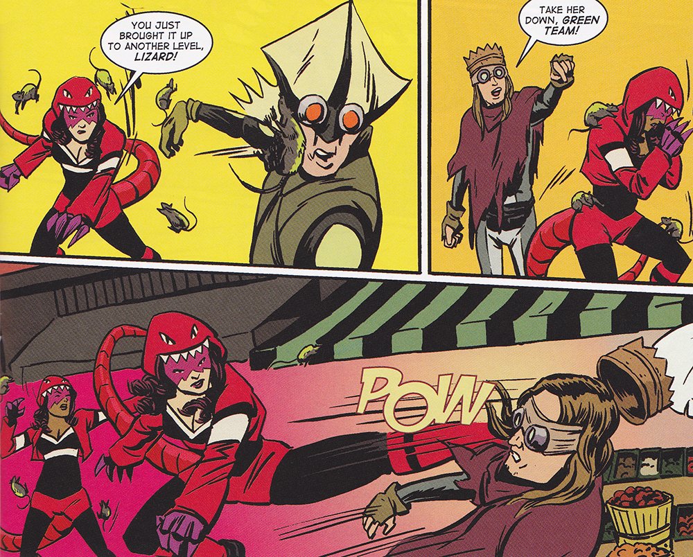 CanuckComics's tweet photo. #DailyPanel: #MajesticRat's posse enters the melee! - #PitifulHumanLizard 4 | #Toronto @Rebel_Loo @AllisonMOToole https://t.co/CgD16MfDTb