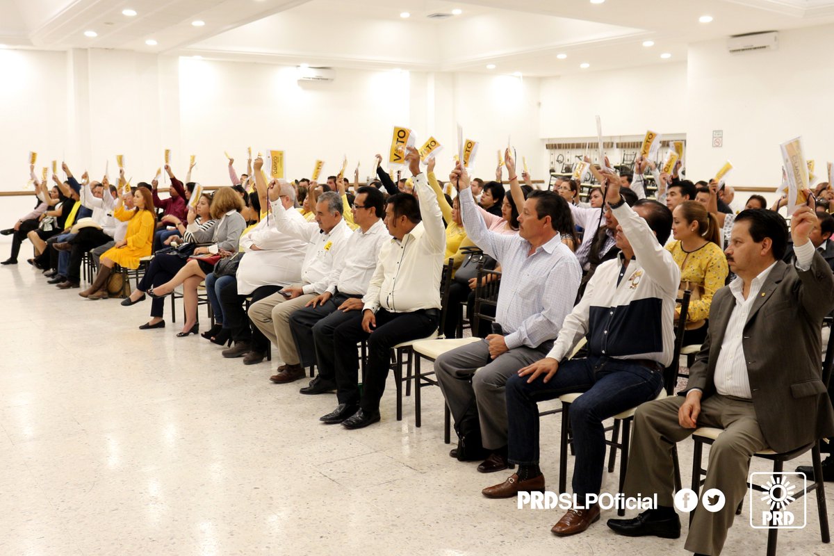 PRDSLPOficial's tweet photo. IX Consejo Estatal del @PRDSLPOficial #PRD #SLP #EsContigo https://t.co/Azn8He1ZRU