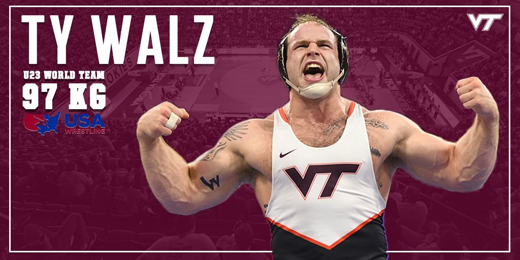 Next stop ⏭️ 🇵🇱

Walz earns a spot on the U23 World Team! The #Hokies 🦃 first WT member at any level.

📰 >> vthoki.es/WalzU23