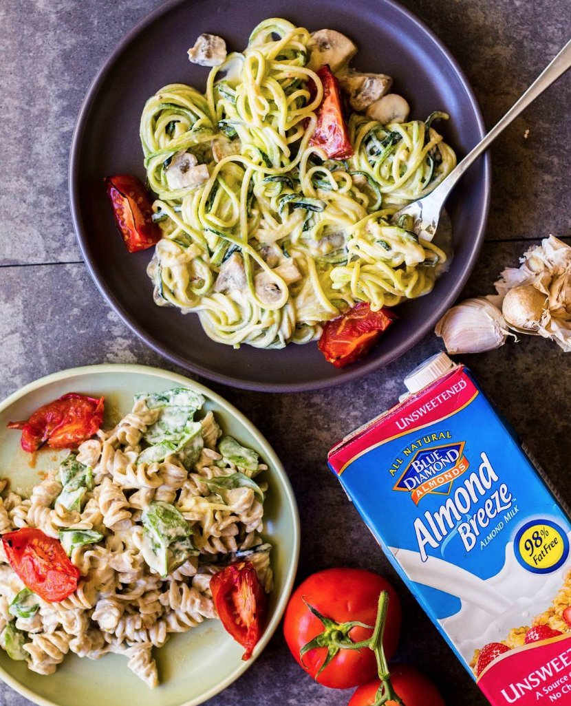 Almond Breeze on Twitter "Creamy pasta with AlmondBreeze? We're