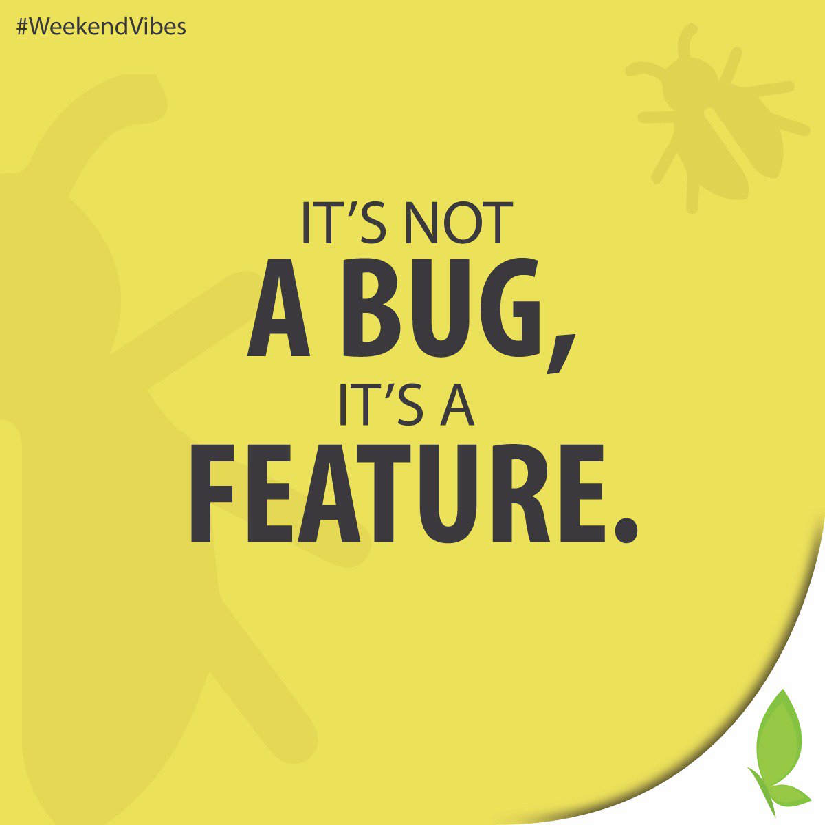 koopsin's tweet image. Excuse made by software developer to convince user about the flaw as being the right thing to be done!
#KevalamSoftware #HappyWeekend