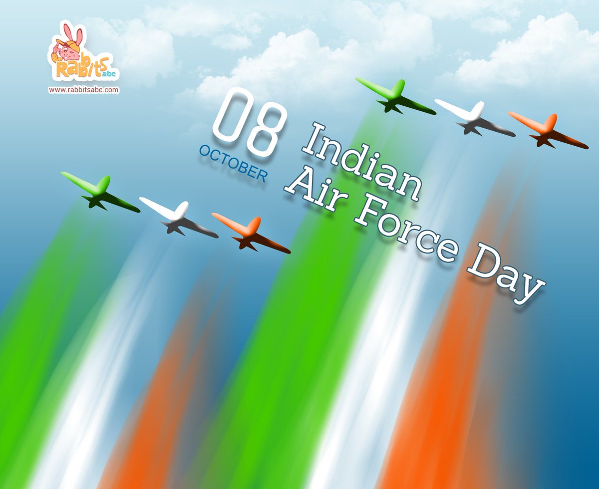 rabbitsKids's tweet photo. Air Force Day 2017 will be famous all over India on 8th of October, Sunday. https://t.co/uoZJWYo0Yh #AirForceDay https://t.co/r9CYcIGeiG