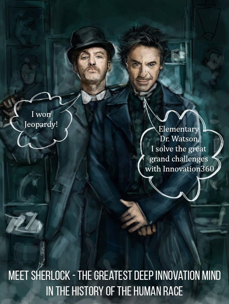 MagnusPenker's tweet photo. Say hello to Sherlock - the greatest deep innovation mind in the history - launched today by @InnoSurvey https://t.co/cncpEYKErp