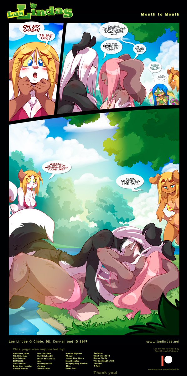 As you can see, Sarah is still innocent. 

(Art by Chalo)