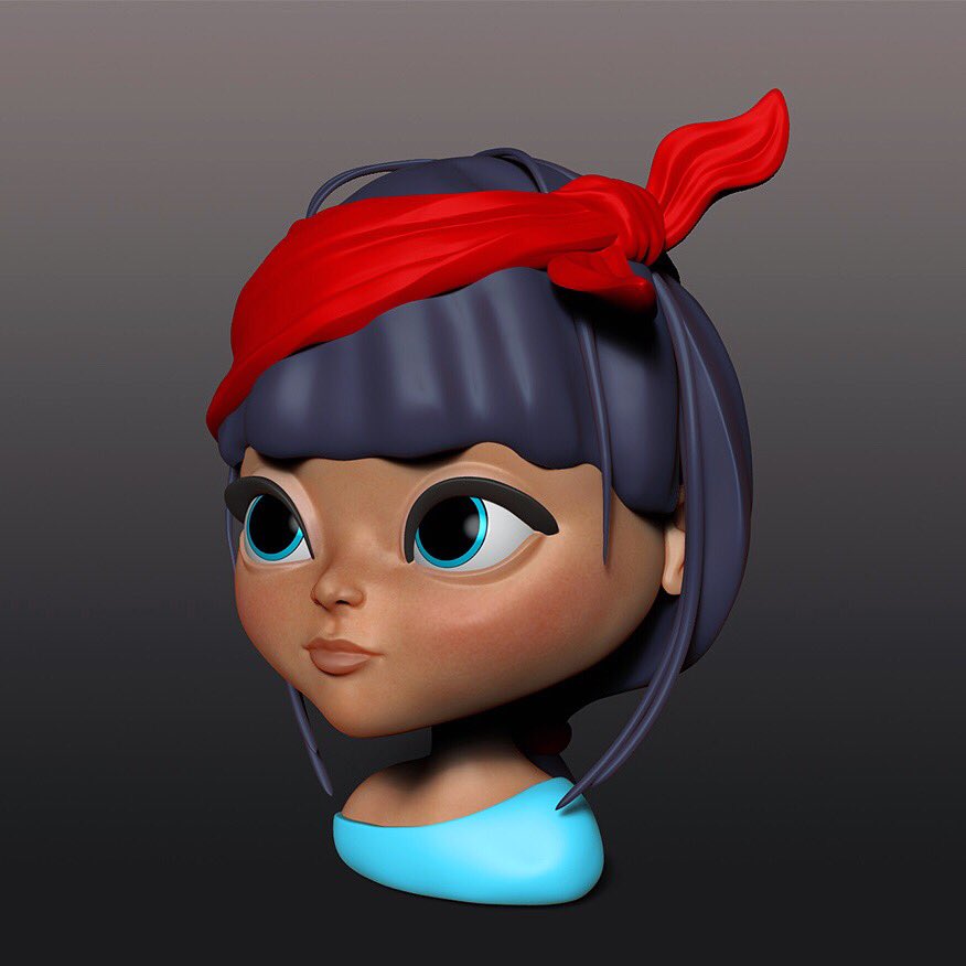 innyspa's tweet photo. Mary💋
#face #girl  #character  #design #artist #cartoon #art #digitalart #innapd #sculpting #zbrush #3d #cg #cgi #cute #modeling #digital https://t.co/MebRT0CUK3