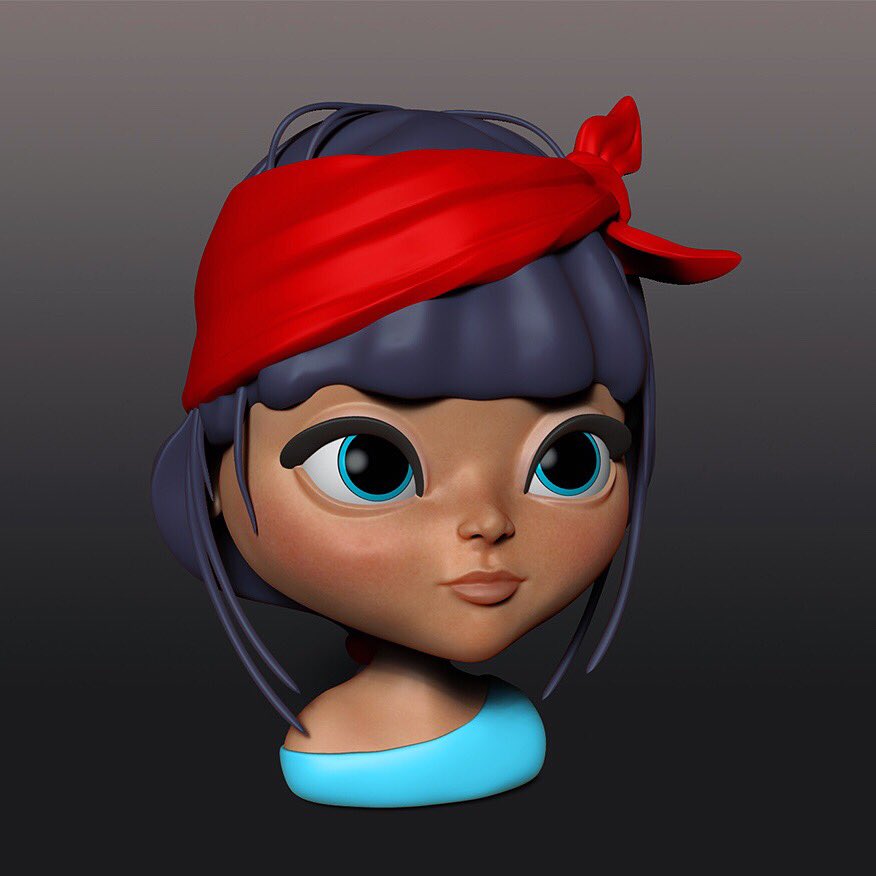 innyspa's tweet photo. Mary💋
#face #girl  #character  #design #artist #cartoon #art #digitalart #innapd #sculpting #zbrush #3d #cg #cgi #cute #modeling #digital https://t.co/MebRT0CUK3