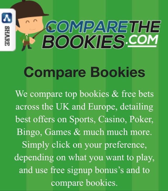 Why not try our site comparethebookies.com &amp; let us know what you think...!! #competition #freebets #acca