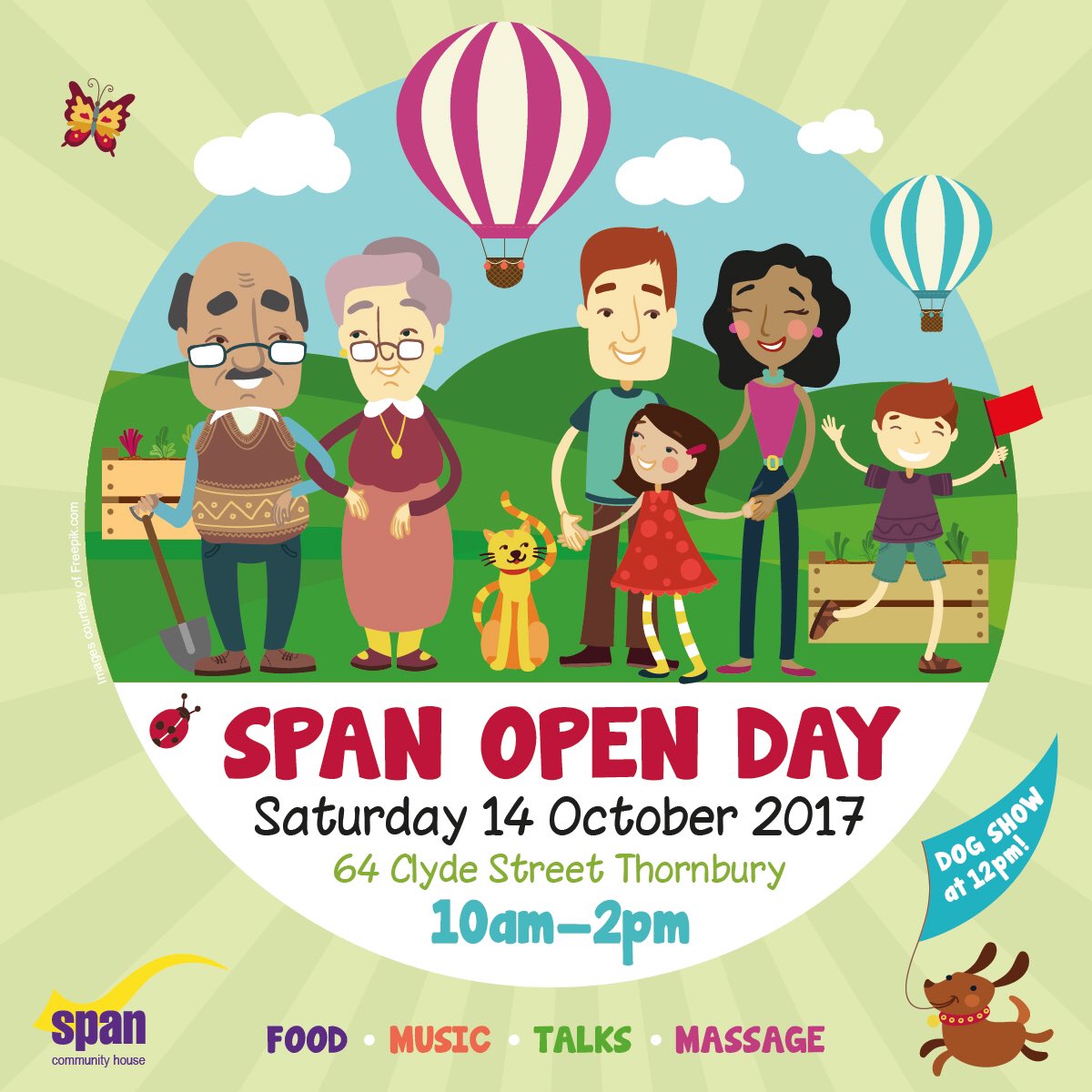 span_house's tweet photo. Put SPAN’s Wellness Open Day  on your calendar for Saturday 14th October 10am-2pm. Free events, family &amp; dog friendly, https://t.co/A9LwLOmAEZ
