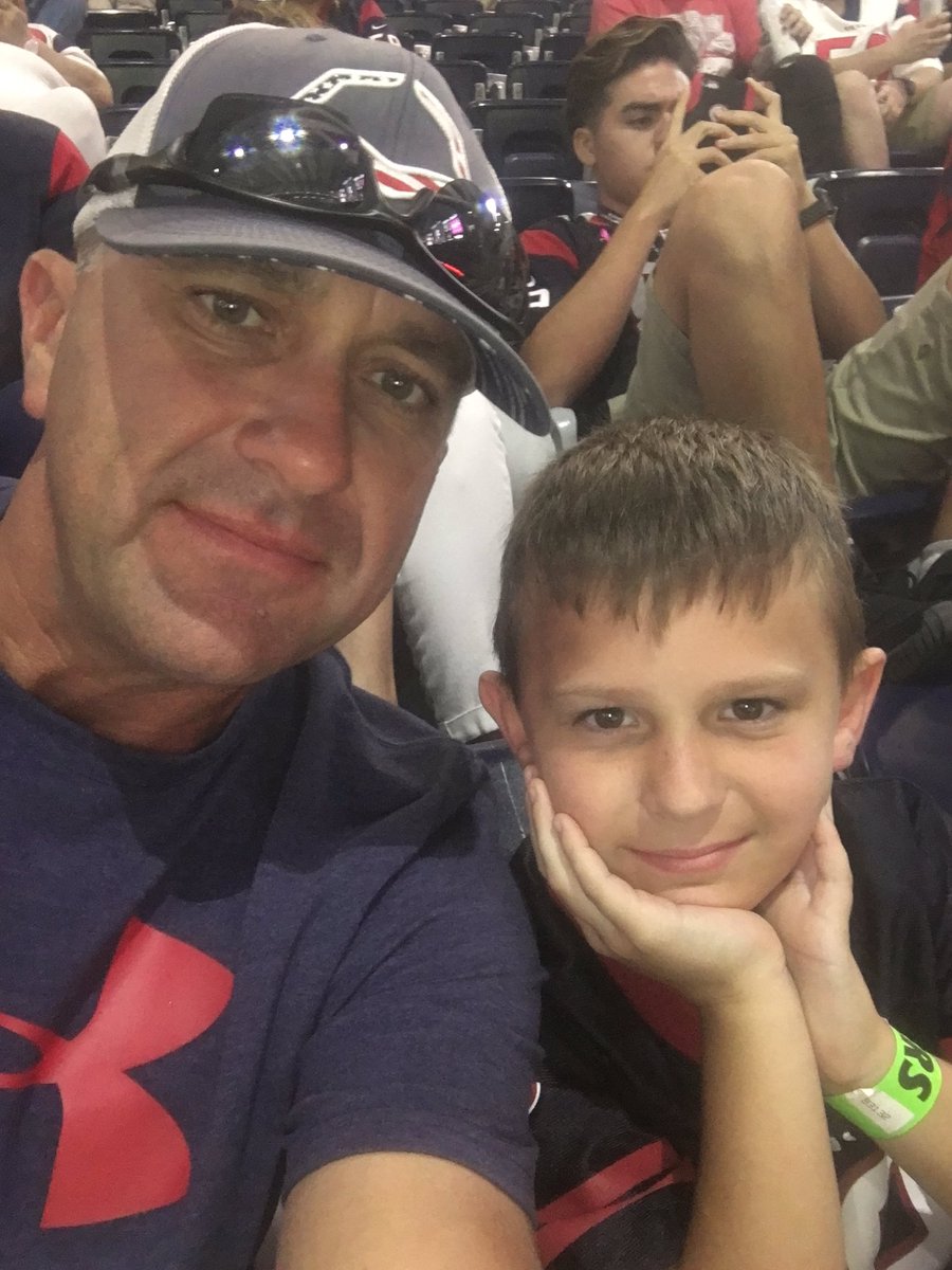 643coach's tweet photo. Barrett's 1st NFL game @HoustonTexans #hespumped https://t.co/Hn7oOqGkqW