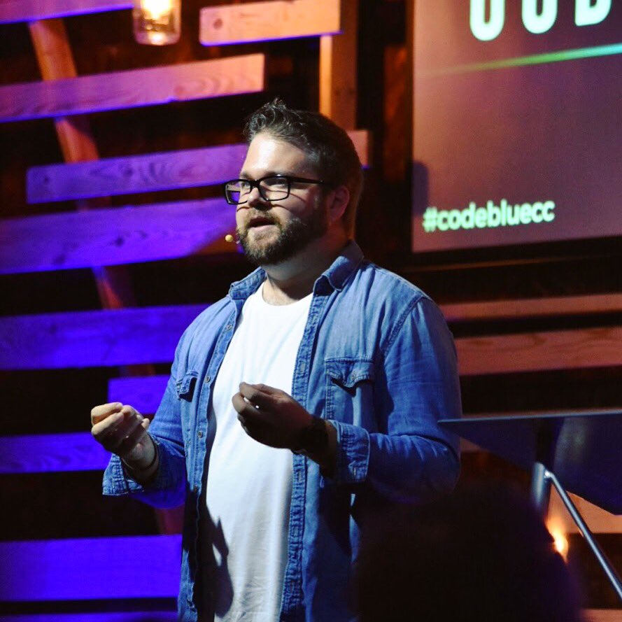 collide_church's tweet image. Chris Holbrook set the tone for #codebluecc with two on-point messages! We will do it all again next Sunday at 8:30am, 10am, 11:30am &amp;amp; 5pm!
