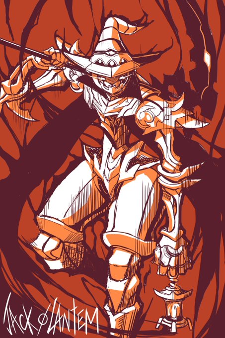 ～今週のおはよう～
遅れましておはようございます!世間はすっかりハロウィンシーズン。
てなこって今月はそちらをテーマに描いていこうのその1。
カッコイイカボチャ頭を目指した、そんなジャックオーランタンさんでした。
ではでは今週も元気に健やかに! 