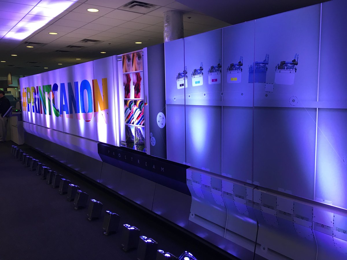AccessDirectSys's tweet image. Access Direct views the future of digital print. @Canon_Solutions #ProStream