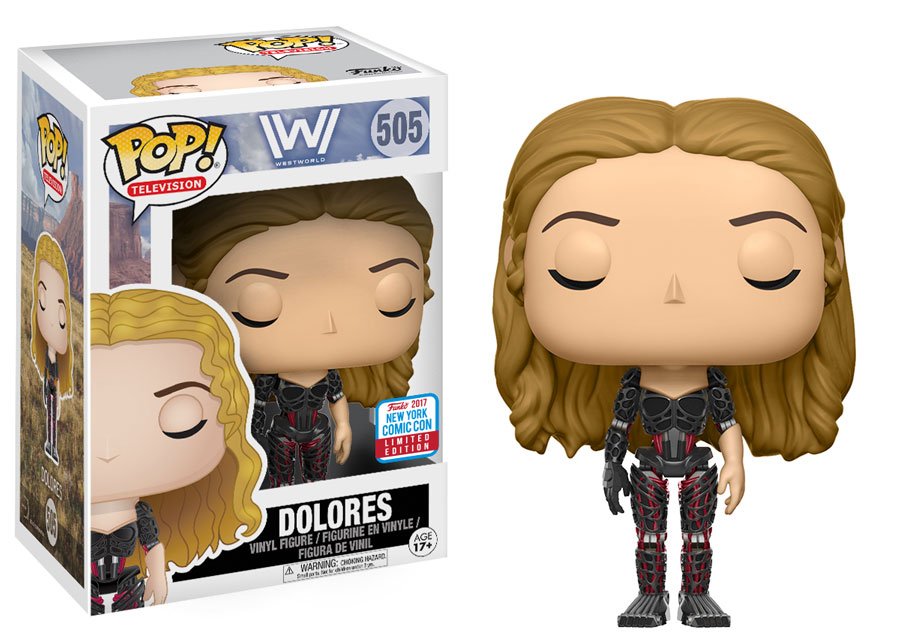 RT &amp; follow <a href="/OriginalFunko/">Funko</a> for the chance to win an #NYCC 2017 exclusive Dolores Pop!