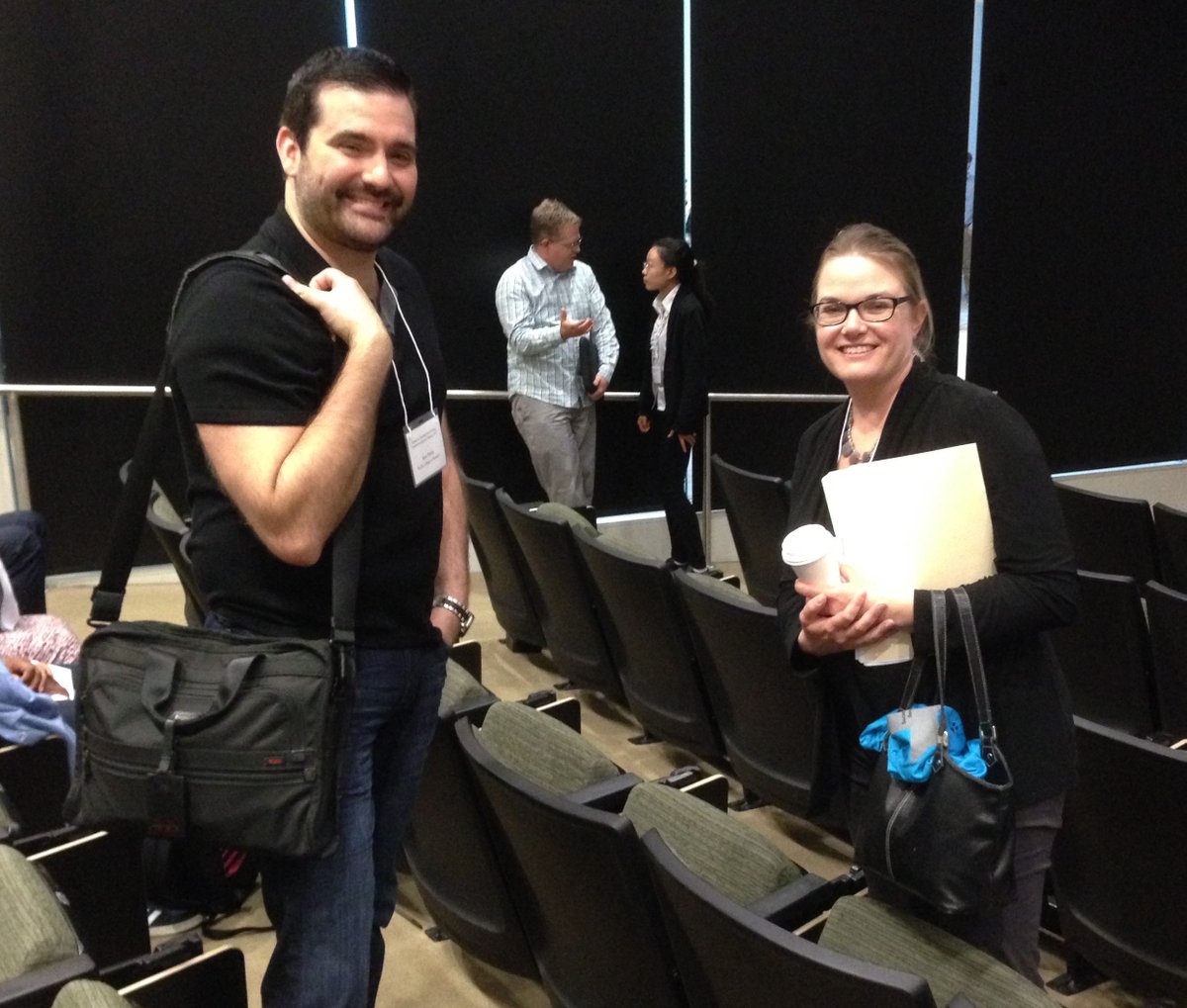 rrbehringer's tweet photo. It was great to see my former grad students Ross Poche @bcmhouston & Laurie Fohn @AngeloState now both Asst Profs at #SWSDB17 https://t.co/Bs0IxmMjeU