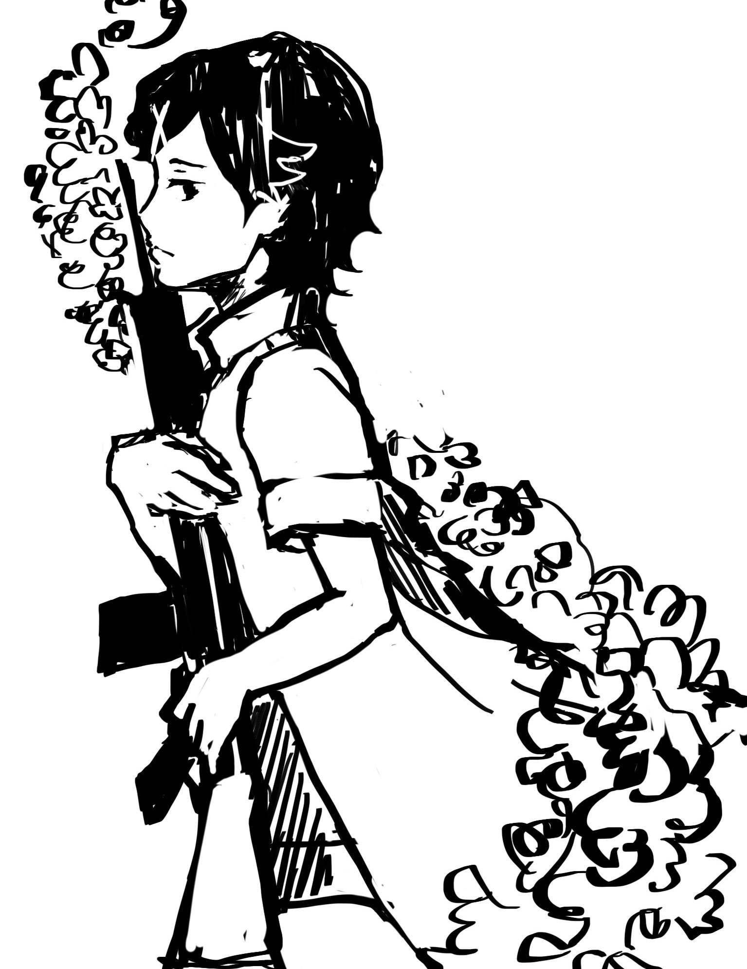 すーざん キノ旅の 人を殺してもいい国が アニメ化されてホント嬉しいすーざんです 歌苗の武器はライフルがいいな そんな落書き 似せる気がない T Co Vi0s7mdezl Twitter