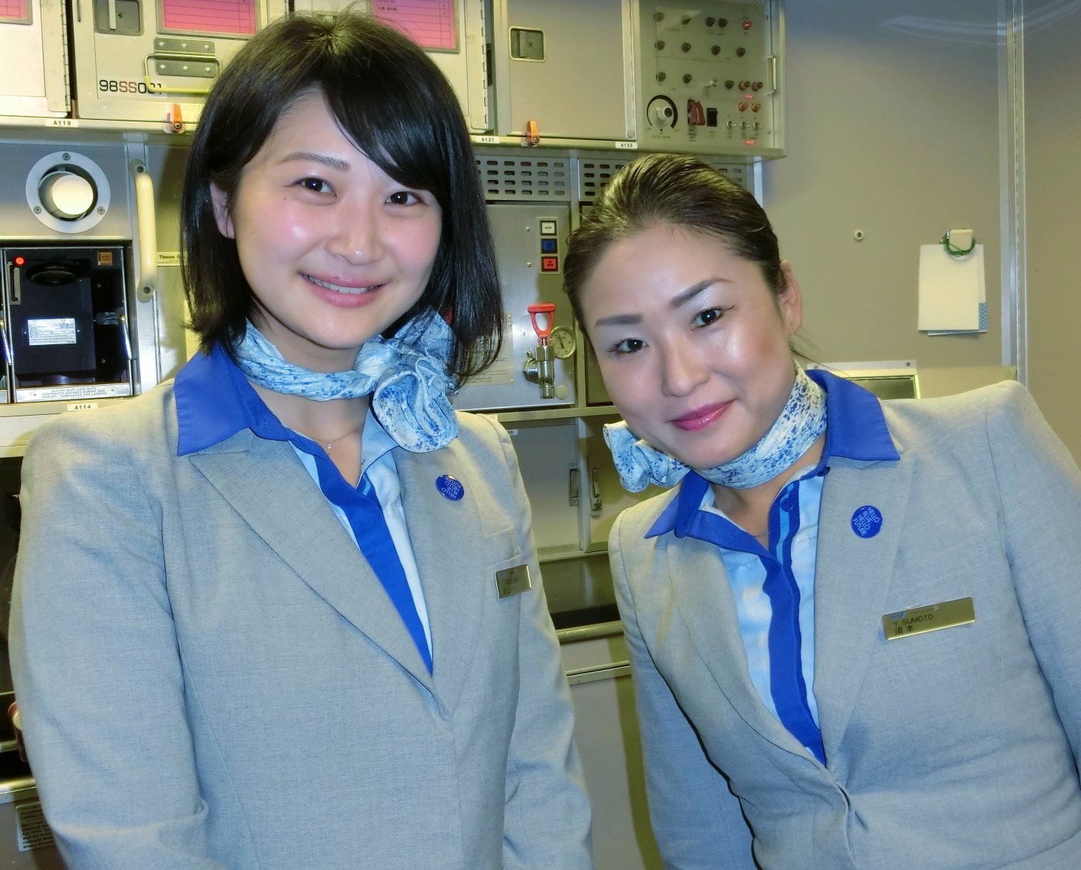 O Xrhsths かずさんｋ Sto Twitter ｃａさんシリーズ その Ca キャビンアテンダント Ana 機内撮影 客室乗務員 Cabincrew