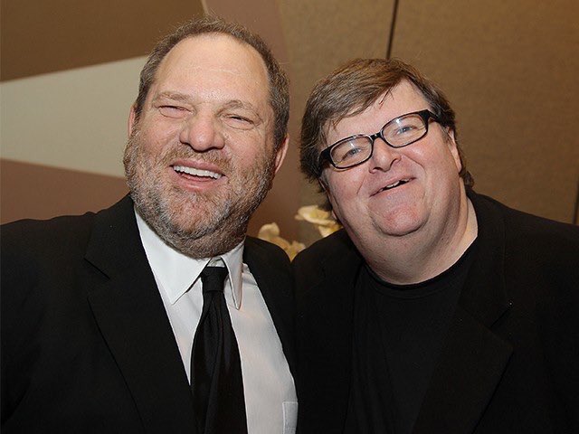 HOW MICHAEL MOORE FELT UNTIL THE SCANDAL BROKE: “He funds my movies. So what if he likes to drop his pants every once in awhile?”