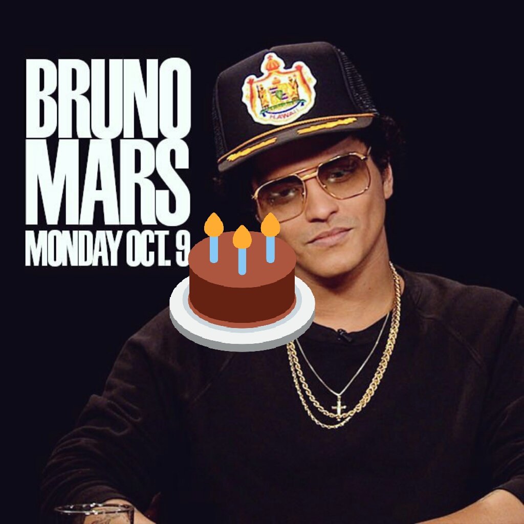  jaylik evans happy birthday Bruno  mars 