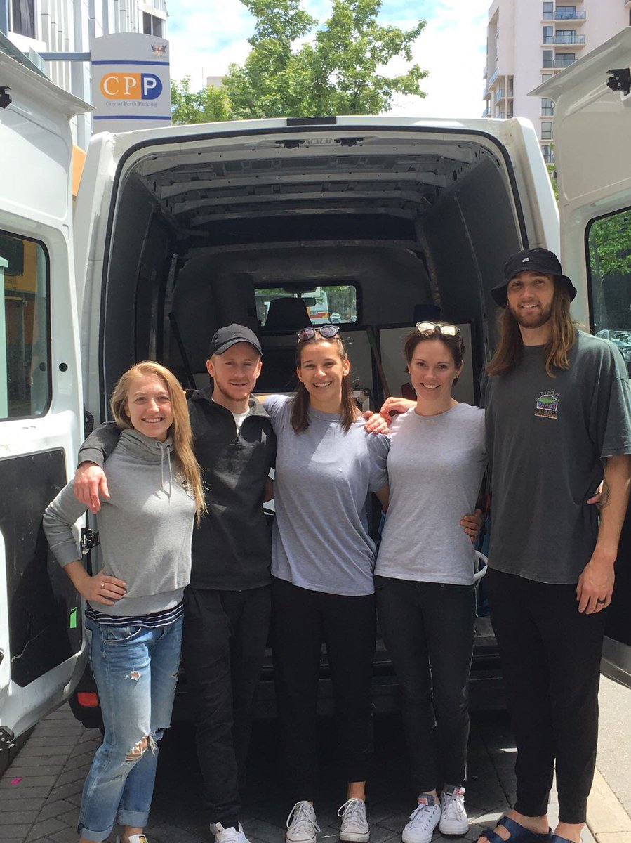 On Sunday, 4 of our Co3 dancers left Perth to tour Crazy Times, a <a href="/sydneydanceco/">Sydney Dance Company</a> and <a href="/Co3australia/">Co3ContemporaryDance</a> production, around WA's mid-west region!