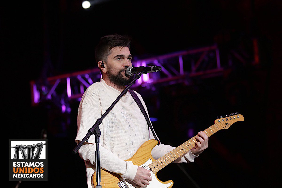 Desde Colombia, @juanes se une a #EstamosUnidosMexicanos para inspirar a México a seguir apoyando.