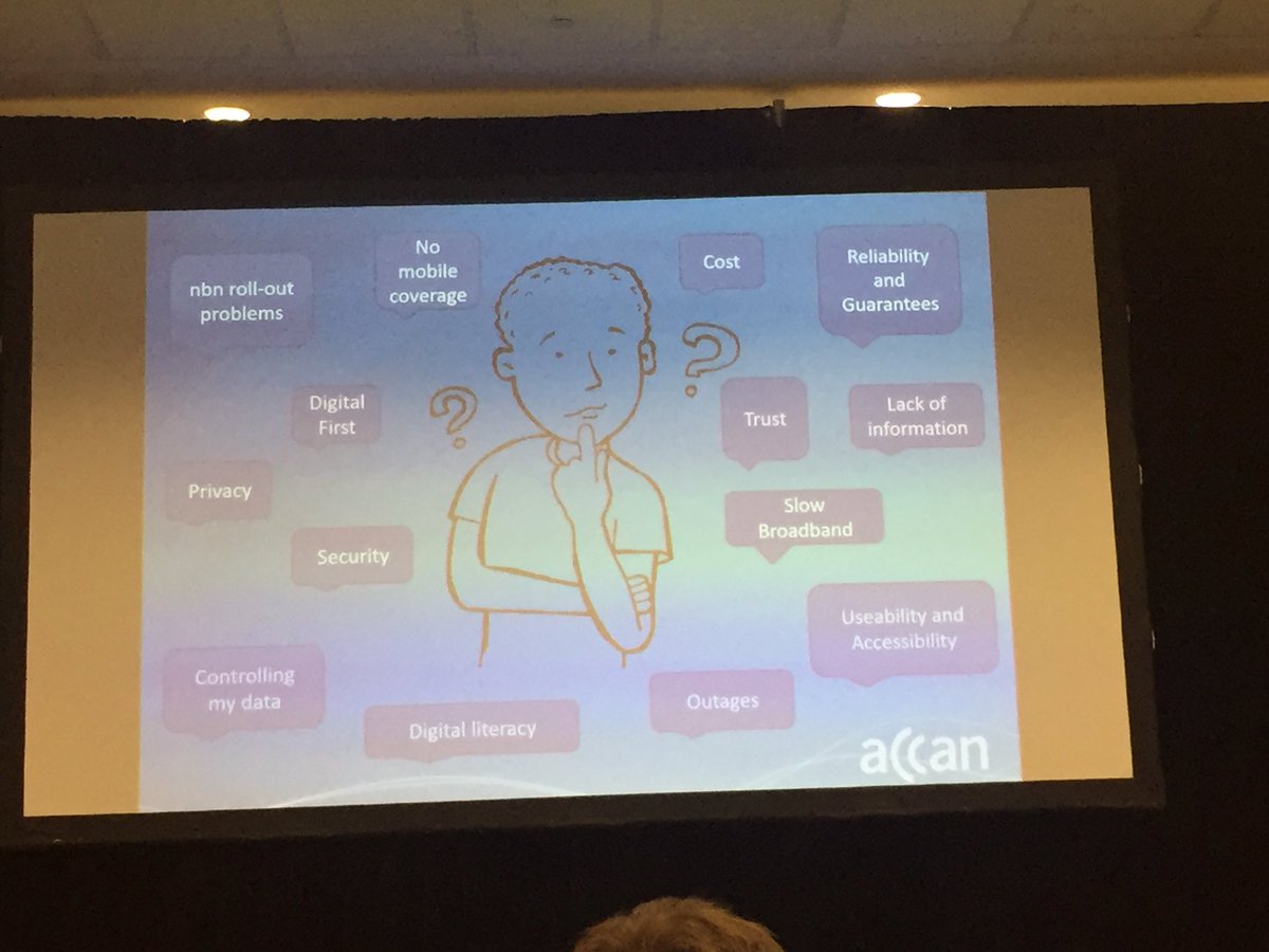 JBillimoria's tweet photo. @ACCAN_AU CEO Teresa Corbin highlights the challenges for digital services #FECCA2017 https://t.co/XddrQIOKrB