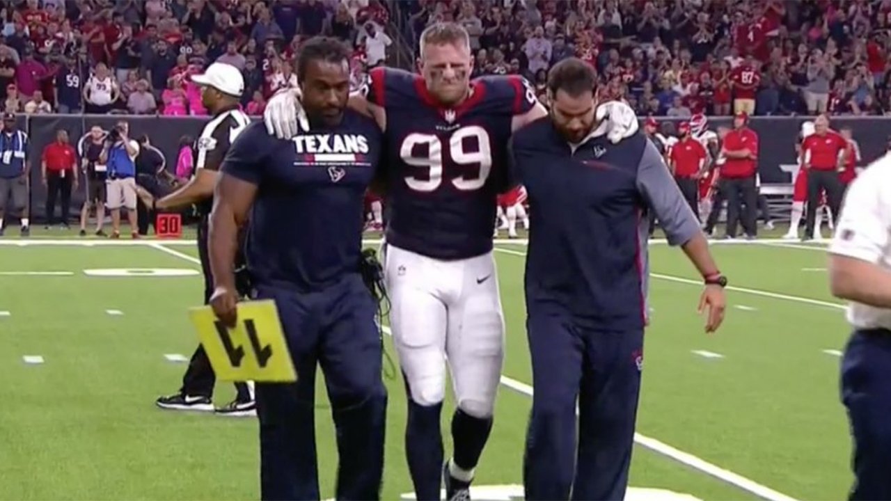 KC Chiefs Down Under on Twitter: "Sounds bad RT @7Sport: WATCH: @JJWatt suffers serious knee