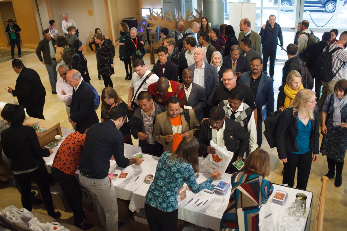 What a great first day! Bringing people together from all over the world with one common language: responsible forestry #FSCGA2017