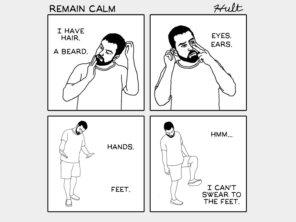 RemainCalmComic's tweet image. Remain Calm #8: Taking Stock. #webcomics #comics #cartoons #TakingStock #inventory #remaincalm