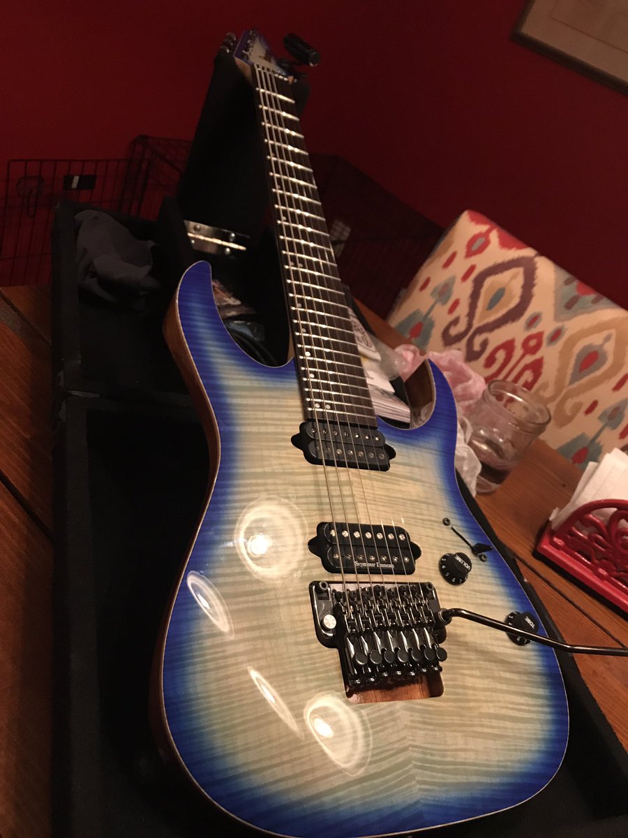 Couple of my favorites got some attention recently. #lacs #ibanez #babes #guitar #fitforanautopsy