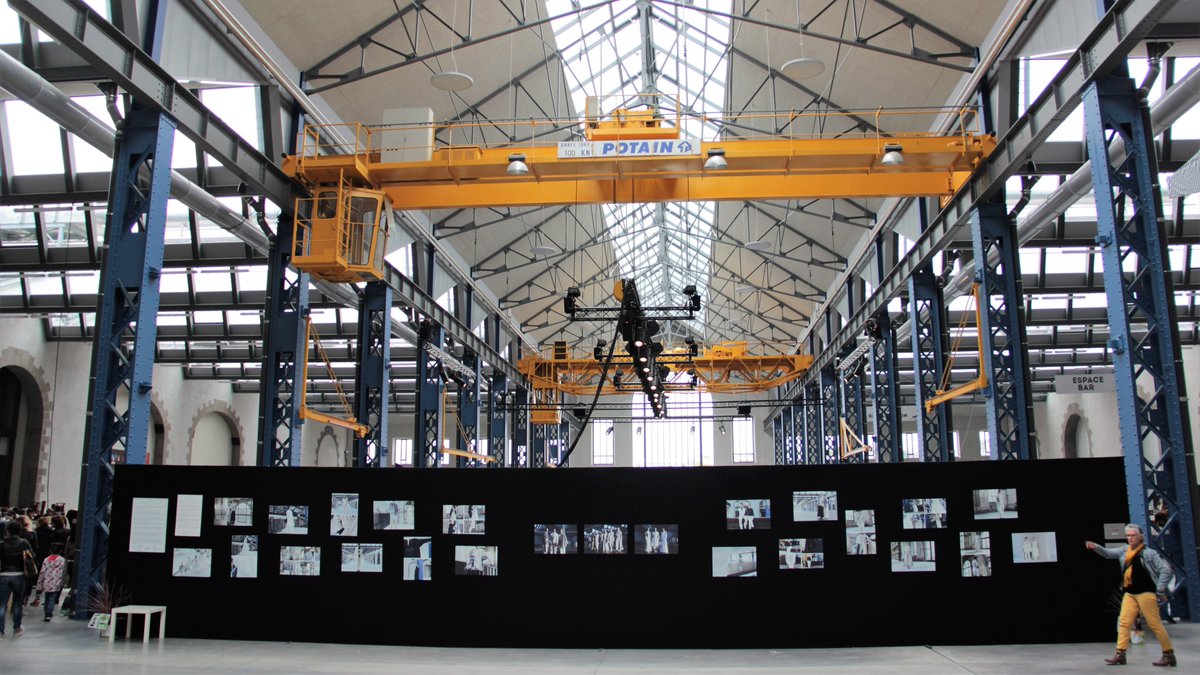 ouestelio's tweet photo. Pdt la Fashion Week #Brest l'exposition Fusion (réalisée par Image de Marque et Ouestélio) a été dévoilée @capucinsbrest https://t.co/CtC6wrqEcO