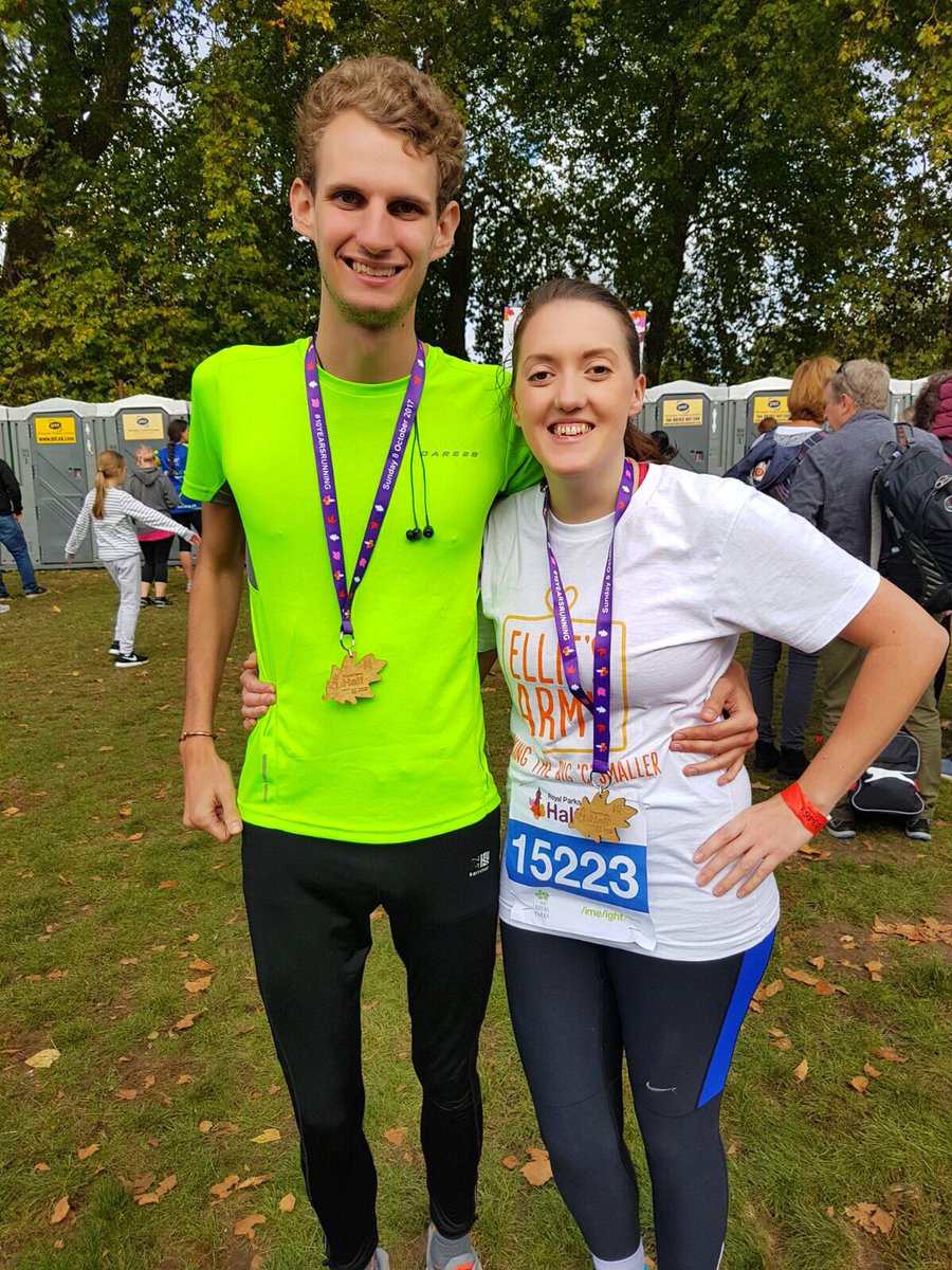 Best feeling ever completing first half marathon yesterday <a href="/RoyalParksHalf/">Royal Parks Half</a> for <a href="/ElliesFriends/">Ellie's Friends</a> 🙌