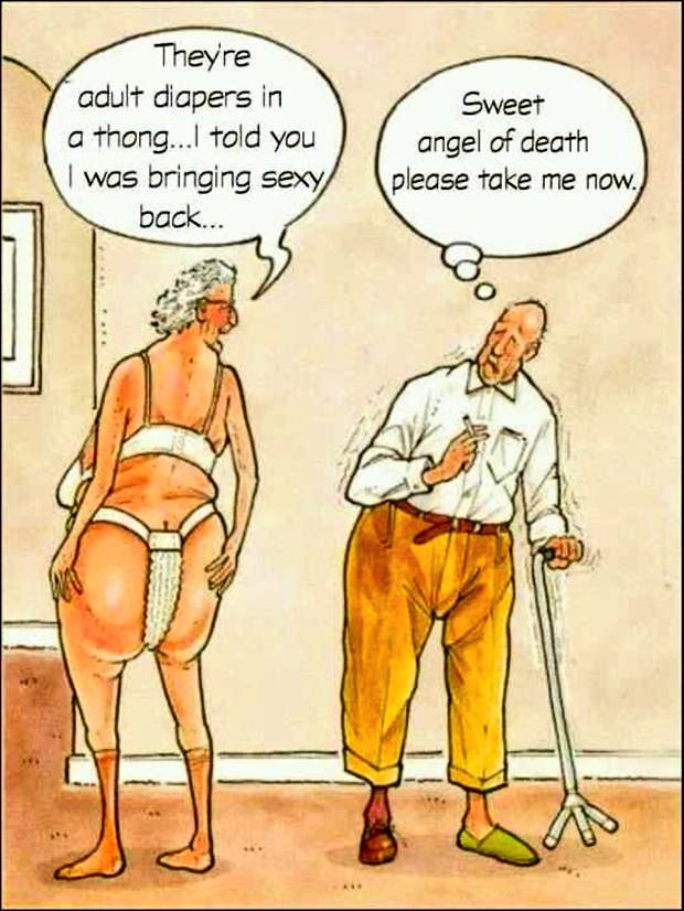 Comedy-Sex-Cartoons Leckage nach Analsex