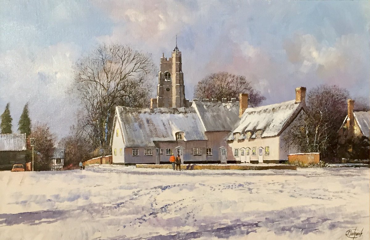 Famous_Gallery's tweet photo. The Magic of Clive Madgwick at Christmas exhibition will include scenes of #Lavenham, #Stoke by Nayland #Stanton, #walberswick #Orford https://t.co/6F0nCpyu1J
