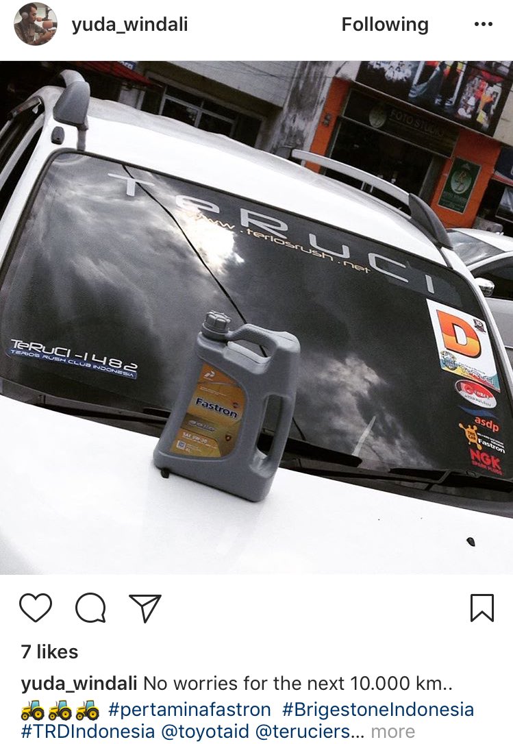 rejadado's tweet image. Mase ragu pakai #pertaminafastron?Nih buktinya @Teruciers. @Pertaminalub @PertamaxIND @AfandiAnwar @toariefblack @pertamina @OfficialFastron