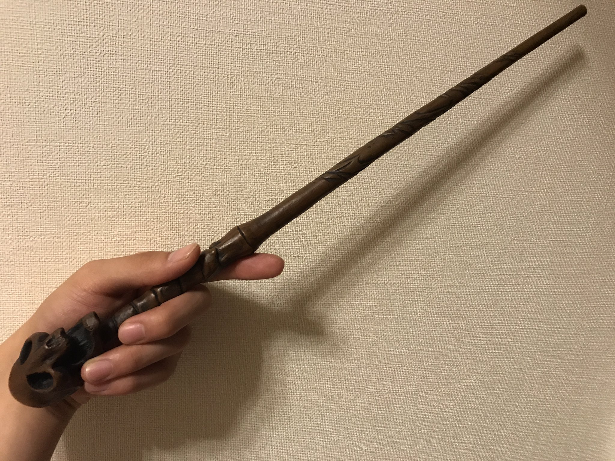 関修人 杖が魔法使いを選ぶオリバンダーの店にて 僕 選ばれたんです その杖が なんとドクロ 信念の象徴 縁を感じました T Co Ypq23g62zs Twitter