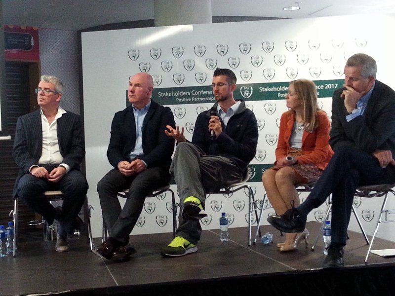 TUDublinCE_B's tweet photo. Great presentation last Friday at @FAIreland conference on "Walking Football" research by @AidenCarthy, John Barrie &amp; John Byrne. @itbdublin https://t.co/Uu05VaQZ8a